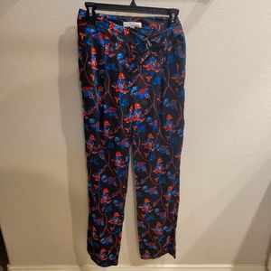THAKOON COLLECTIVE Daisy Floral Belted Pants